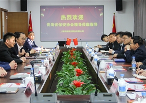 青海省公安廳治安總隊、保安協(xié)會(huì )一行到公司走訪(fǎng)調研