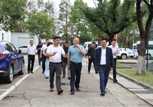 南京市建鄴區高投集團到宗保公司走訪(fǎng)交流