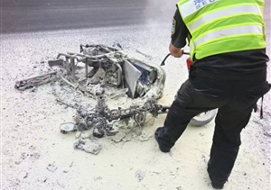 宗保員工迅速反應 成功處置電瓶車(chē)起火事件